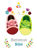 B&eacute;b&eacute; arrive avec des chaussures fleuries
